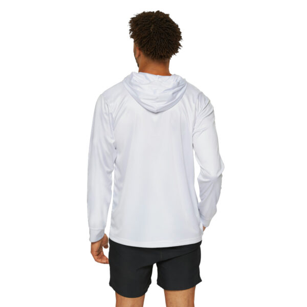 Men's "Love-bombing" Warmup Hoodie (Heavenly White) - Image 4