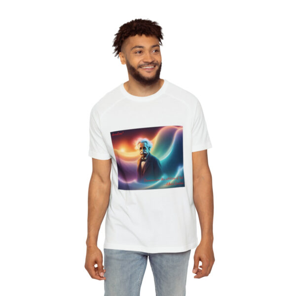 "Einstein Vibin' in Low Tides" Unisex T-shirt - Image 4