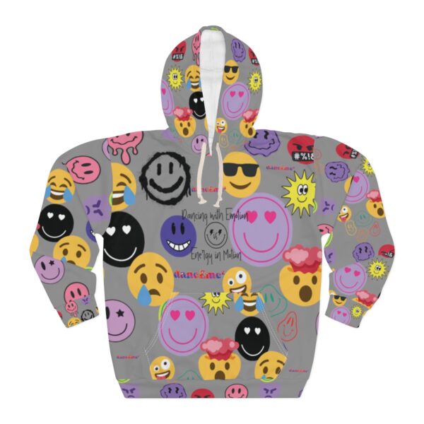 "Emojition" Unisex Pullover Hoodie (Gray)