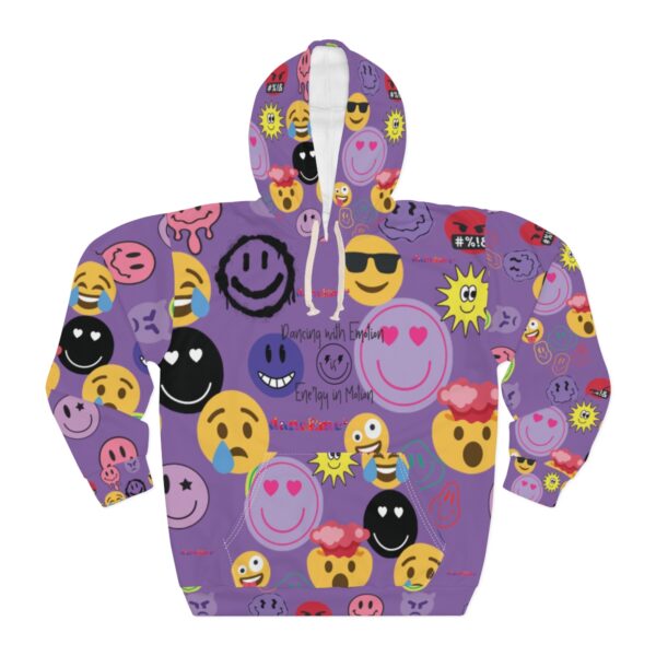 "Emojition" Unisex Pullover Hoodie (Purple)