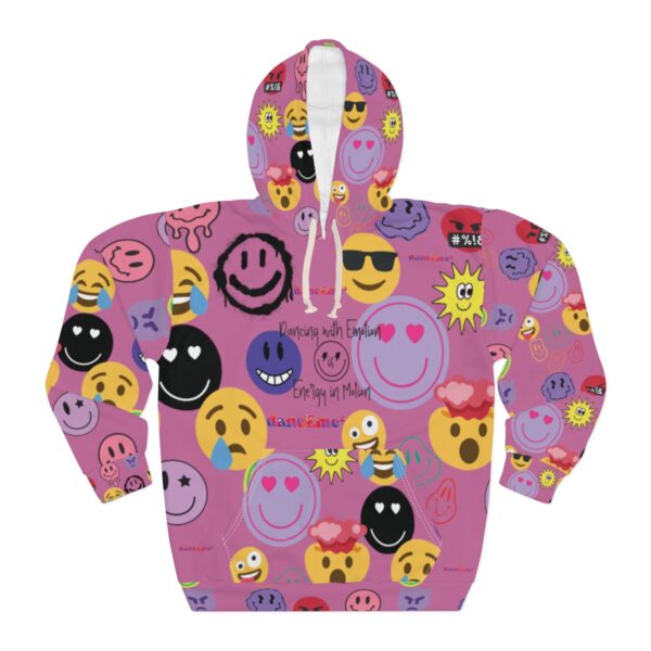 "Emojition" Unisex Pullover Hoodie (Pink)