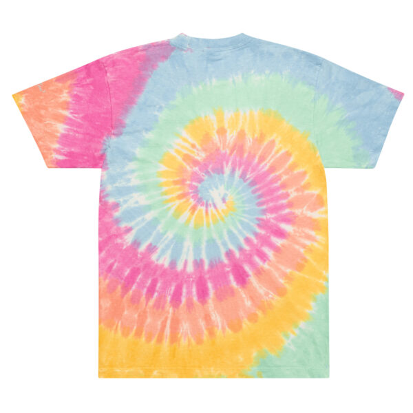 "Dancers Are the Athletes of God" Oversized Tie-dye T-shirt - Image 8