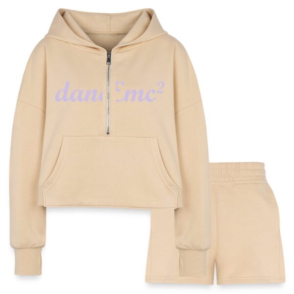 Women’s "Simple Vibes" Cropped Hoodie & Jogger Short Set