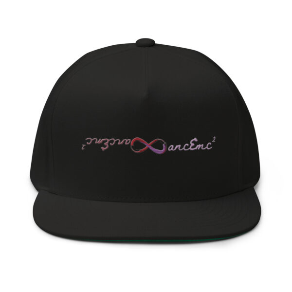 Mirrored Souls Logo Flat Bill Cap