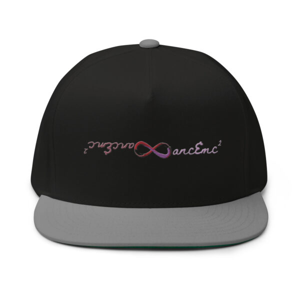 Mirrored Souls Logo Flat Bill Cap - Image 11