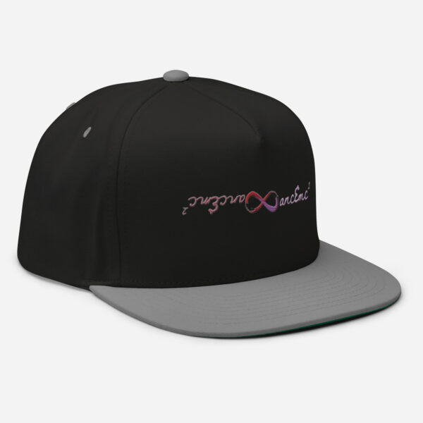 Mirrored Souls Logo Flat Bill Cap - Image 4