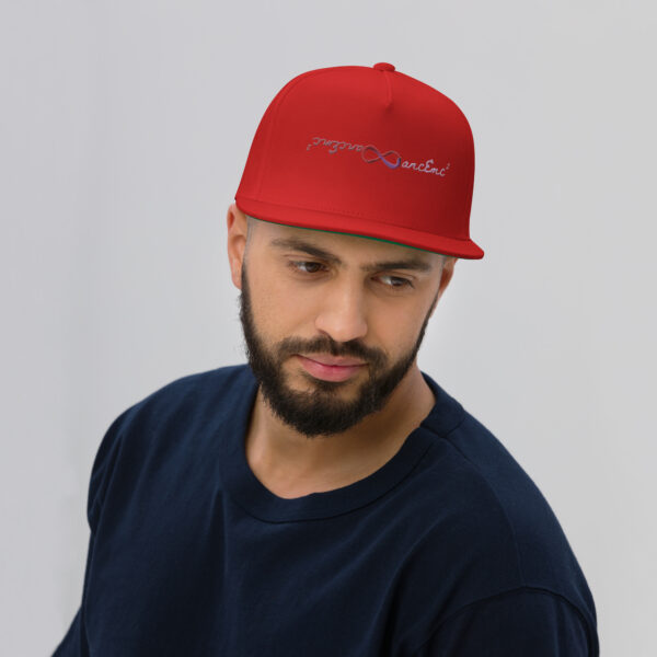 Mirrored Souls Logo Flat Bill Cap - Image 7