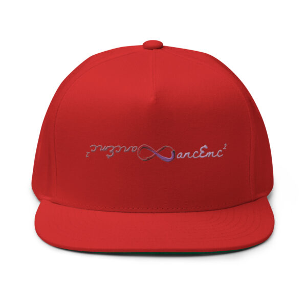 Mirrored Souls Logo Flat Bill Cap - Image 17