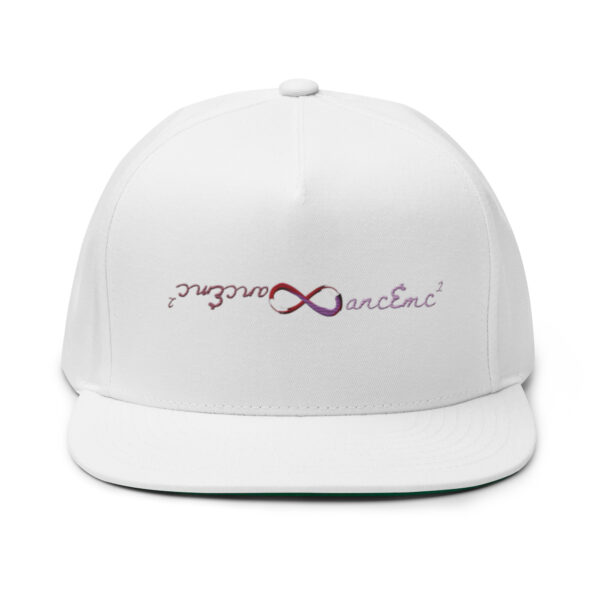 Mirrored Souls Logo Flat Bill Cap - Image 21