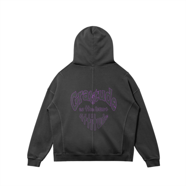 "Gratitude is the Best Attitude" Hoodie - Image 2