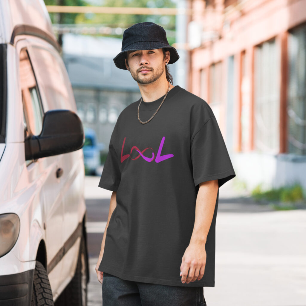 Lead out of Love - Oversized Faded T-shirt
