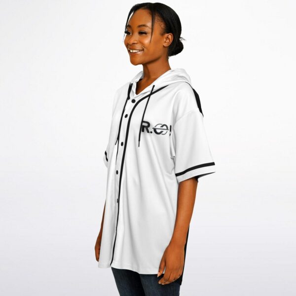 Reality is in the Absolution of Lies (R.e.A.L.) - Hooded Baseball Jersey - Image 10